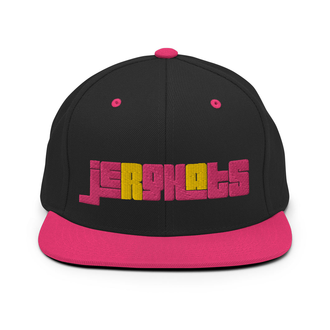 Pink Jerghats Snapback Hat