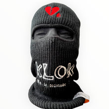 Load image into Gallery viewer, KloK tu ta D Ski Mask Broken Heart
