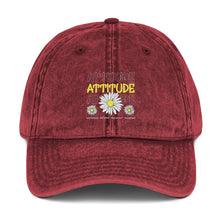 Load image into Gallery viewer, Attitude Vintage Cotton Twill Cap
