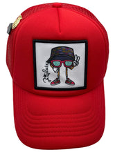 Load image into Gallery viewer, Mr. JHats Cartoon Trucker Hat w/pins
