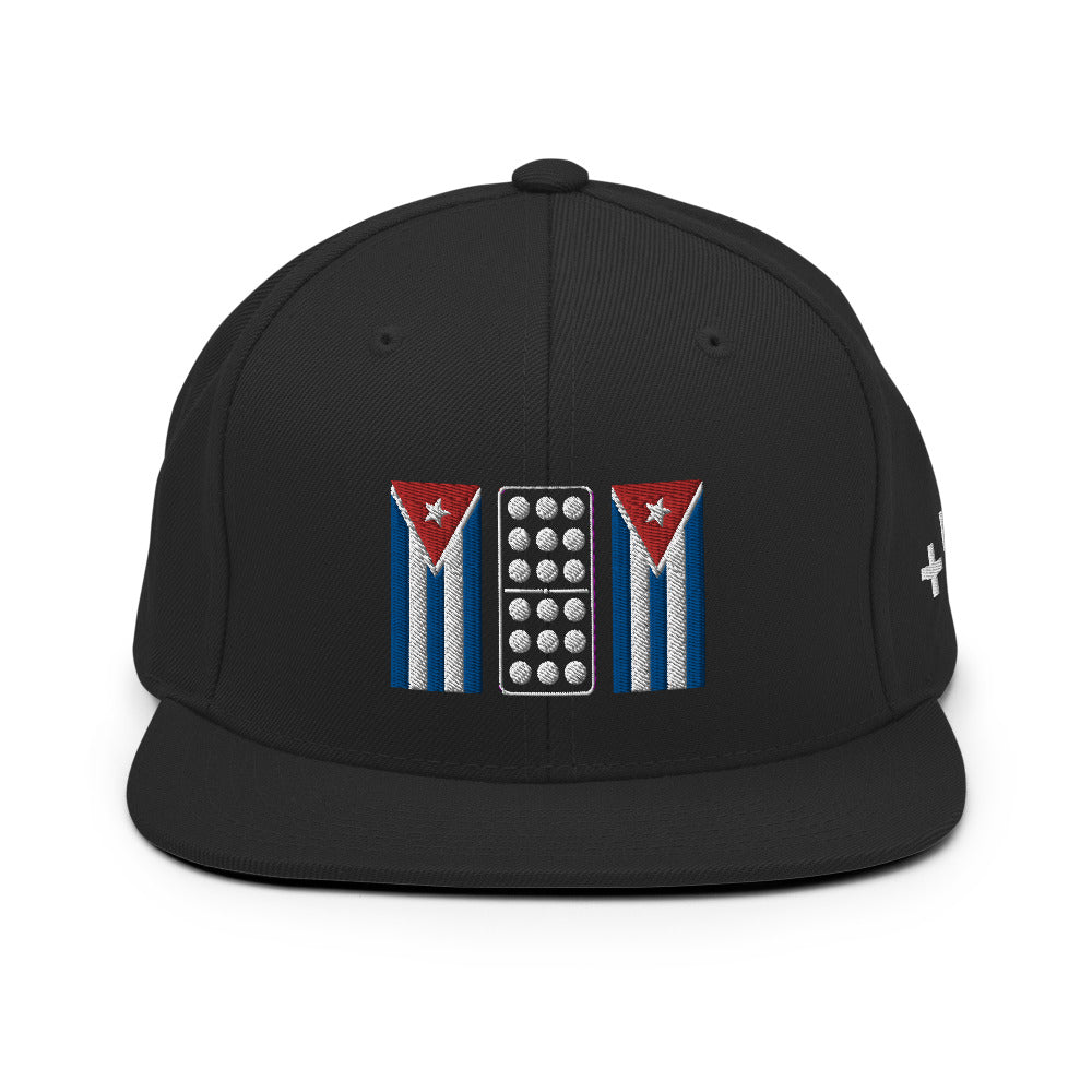 Cuba Double 9 Dominoes Snapback Hat