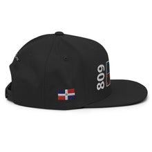 Load image into Gallery viewer, 809 DR Dominoes Trad. Colored Snapback Hat
