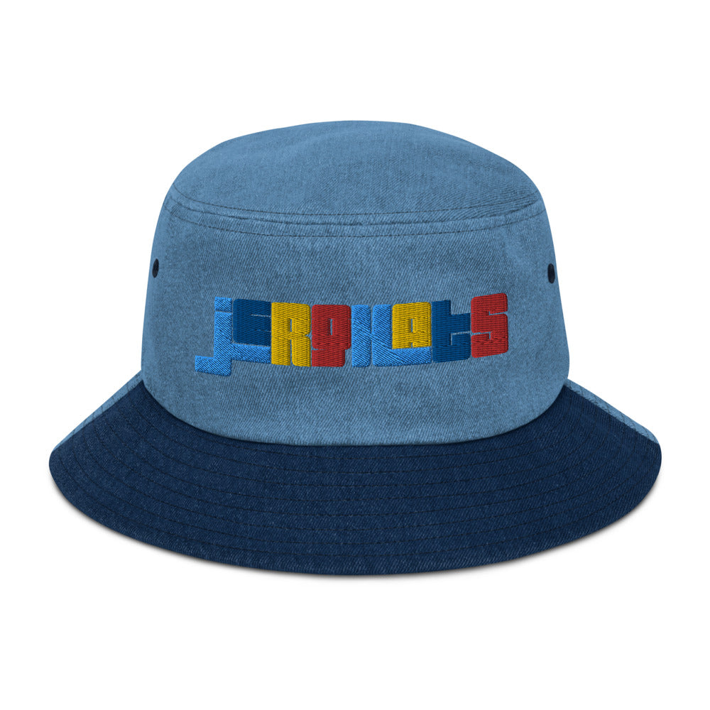 Jerghats Denim bucket hat