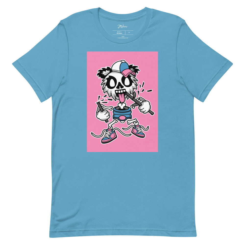 Crazy Panda Short-Sleeve Unisex T-Shirt