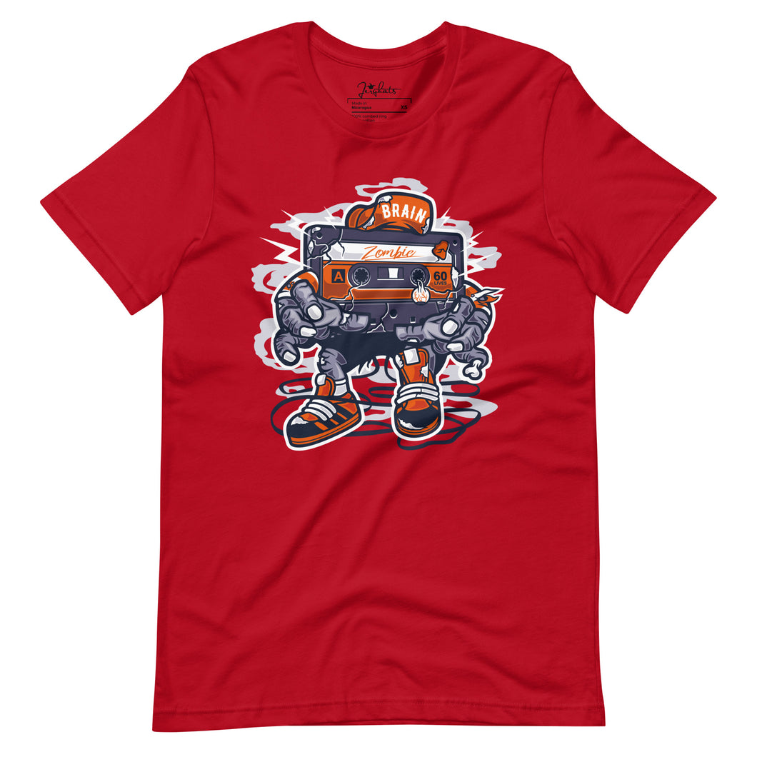 Zombie Cassette Unisex t-shirt