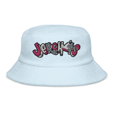 Load image into Gallery viewer, Jerghats Graffitied Unstructured terry cloth bucket hat
